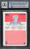 Patrick Ewing Autographed 1986-87 Fleer Rookie Card #32 New York Knicks Auto Grade Gem Mint 10 Beckett BAS #15772162
