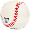 Matt Mieske Autographed Official NL Baseball Milwaukee Brewers, San Diego Padres Beckett BAS #BJ009151