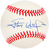 Steve Ontiveros Autographed Official AL Baseball Philadelphia Phillies, Oakland A's Beckett BAS #BJ009053