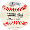 Rick Sweet Autographed Official NL Baseball New York Mets, San Diego Padres Beckett BAS #BJ009070