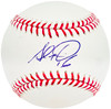 Alex Diaz Autographed Official MLB Baseball Seattle Mariners, Milwaukee Brewers Beckett BAS #BJ009141