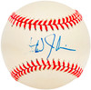 Stan Javier Autographed Official AL Baseball Seattle Mariners, Oakland A's Beckett BAS #BJ009177