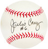 Julio Cruz Autographed Official AL Baseball Chicago White Sox, Seattle Mariners (Smudged) Beckett BAS #BH038020