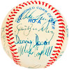 1987 Seattle Mariners Team Signed Autographed Official AL Baseball With 19 Signatures SKU #218497