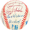 1987 Seattle Mariners Team Signed Autographed Official AL Baseball With 19 Signatures SKU #220705