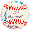 1984 Seattle Mariners Team Signed Autographed Official AL Baseball With 23 Signatures SKU #218501