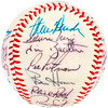 1984 Seattle Mariners Team Signed Autographed Official AL Baseball With 23 Signatures SKU #218501