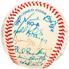 1985 Seattle Mariners Team Signed Autographed Official AL Baseball With 26 Signatures SKU #218502