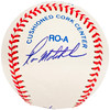 Pat Dobson & Tom Matchick Autographed Official AL Baseball Detroit Tigers Beckett BAS #BJ009021