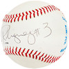 Alex Rodriguez Autographed Official Pacific Coast League Baseball Seattle Mariners "#3" Vintage Rookie Signature Beckett BAS #BJ009103