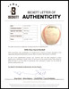 Willie Mays Autographed Official Feeney NL Baseball San Francisco Giants "To Ken" Vintage Signature Beckett BAS #AC56759