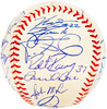 2000 Seattle Mariners Team Signed Autographed Official MLB Baseball With 29 Signatures Including Alex Rodriguez, Edgar Martinez & Rickey Henderson SKU #218484