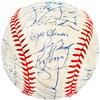 1989 Seattle Mariners Team Signed Autographed Official AL Baseball With 29 Signatures Including Ken Griffey Jr. Rookie Beckett BAS #AC56450