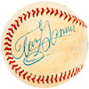 Debs Garms Autographed Official Spalding Baseball Pittsburgh Pirates, St. Louis Cardinals Beckett BAS #BH038053