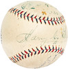 Harry Geisel Autographed Official AL Harridge Baseball MLB Umpire Vintage 1932 Signature PSA/DNA & Beckett BAS #AC56444