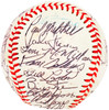 1977 Seattle Mariner Team Signed Autographed Official AL Baseball With 32 Signatures Beckett BAS #AC56447