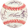 1977 Seattle Mariner Team Signed Autographed Official AL Baseball With 32 Signatures Beckett BAS #AC56447