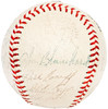 1961 New York Yankees Team Signed Autographed Official AL Baseball With 26 Signatures Including Yogi Berra Beckett BAS #AC56445