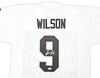 Las Vegas Raiders Tyree Wilson Autographed White Jersey Beckett BAS Witness Stock #217963