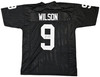Las Vegas Raiders Tyree Wilson Autographed Black Jersey Beckett BAS Witness Stock #217964