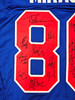 1980 USA Olympics Hockey Miracle On Ice Team Signed Autographed Blue Jersey With 19 Signatures Including Jim Craig & Mike Eruzione Do You Believe In Miracles? Beckett BAS Witness Stock #217990