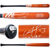 Francisco Alvarez Autographed Orange/Blue Marucci Pro Model Bat New York Mets "MLB Debut 9-30-22" Beckett BAS Witness Stock #218047