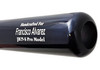 Francisco Alvarez Autographed Blue & Grey Marucci Pro Model Bat New York Mets "MLB Debut 9-30-22" Beckett BAS Witness Stock #218051