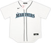 Seattle Mariners Cal Raleigh Autographed White Nike Jersey Size L Fanatics Holo Stock #218612