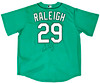 Seattle Mariners Cal Raleigh Autographed Teal Nike Jersey Size XL Fanatics Holo Stock #218613