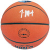 Ja Morant Autographed Composite Leather Memphis Grizzlies Logo Basketball Beckett BAS QR Stock #218618