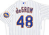 New York Mets Jacob deGrom Autographed White Nike Authentic Jersey Size 44 "18-19 NL CY" Fanatics Holo Stock #218734