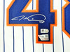 New York Mets Jacob deGrom Autographed White Nike Authentic Jersey Size 44 Fanatics Holo Stock #218735