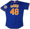 New York Mets Jacob deGrom Autographed Blue Nike Authentic Jersey Size 44 Fanatics Holo Stock #218738