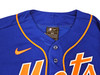 New York Mets Jacob deGrom Autographed Blue Nike Authentic Jersey Size 44 Fanatics Holo Stock #218738