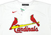 St. Louis Cardinals Scott Rolen Autographed White Nike Jersey Size XL Beckett BAS Witness Stock #218755