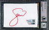 Serena Williams Autographed 2.5x3.5 Cut Signature Auto Grade Gem Mint 10 Red Beckett BAS #15860997