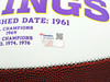 Dalvin Cook Autographed Minnesota Vikings White Logo Football Fanatics Holo Stock #218724