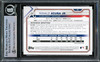 Ronald Acuna Jr. Autographed 2021 Bowman Card #62 Atlanta Braves Beckett BAS Stock #219386