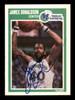 James Donaldson Autographed 1989-90 Fleer Card #34 Dallas Mavericks SKU #219181