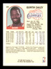 Quintin Dailey Autographed 1989-90 Hoops Card #221 Los Angeles Clippers SKU #219193