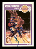 Mychal Thompson Autographed 1989-90 Fleer Card #79 Los Angeles Lakers SKU #219178