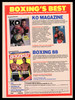 Sugar Ray Leonard Autographed KO Magazine Beckett BAS QR #BH26951