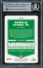 Ronald Acuna Jr. Autographed 2021 Donruss Optic Card #189 Atlanta Braves Beckett BAS #15866514
