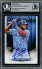 Vladimir Guerrero Jr. Autographed 2022 Topps Chrome Stars of MLB Card #SMLBC-22 Toronto Blue Jays Beckett BAS #15866672