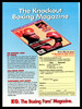 Mike Tyson, Marco Antonio Barrera & Virgil Hill Autographed KO Magazine Beckett BAS #AC56742