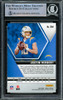 Justin Herbert Autographed 2020 Panini Mosaic Rookie Card #204 Los Angeles Chargers "2020 NFL OROY" Beckett BAS #15866687