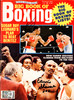 Sugar Ray Leonard & Earnie Shavers Autographed Big Book of Boxing Magazine Beckett BAS #BH29309