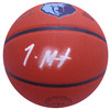 Ja Morant Autographed Wilson Composite Leather Basketball Memphis Grizzlies (Smudged) Beckett BAS #BJ66982