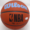 Ja Morant Autographed Wilson Composite Leather Basketball Memphis Grizzlies (Smudged) Beckett BAS #BJ66984