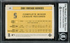 Ichiro Suzuki Autographed 2001 Upper Deck Vintage Rookie Card #346 Seattle Mariners Beckett BAS Stock #220245